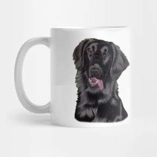 Flatcoated retriever - Pastel Mug